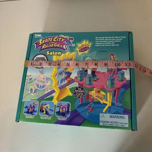 Tyco Skate City n the Roller Girls Salon Playset Vintage 1996 New 90s Toy 2088-1 - Picture 14 of 16